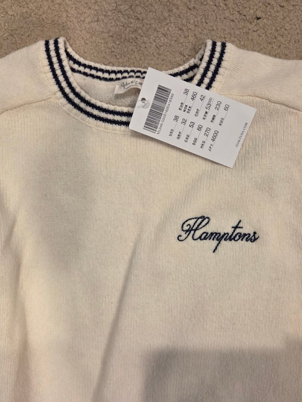 Brandy Melville NWT Hamptons Sweater